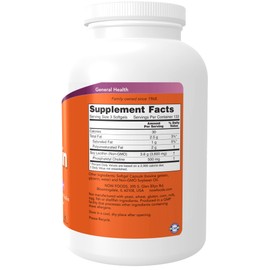 NOW Supplements, Lecithin 1200 mg with naturally occurring Phosphatidyl Choline, 400 Softgels