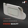 A-Premium Right Passenger Side Sun Visor Compatible with Nissan Altima