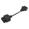 QUARKZMAN OBD 20-Pin Stecker zu Buchse OBD2 16-Pin Adapter Kabel