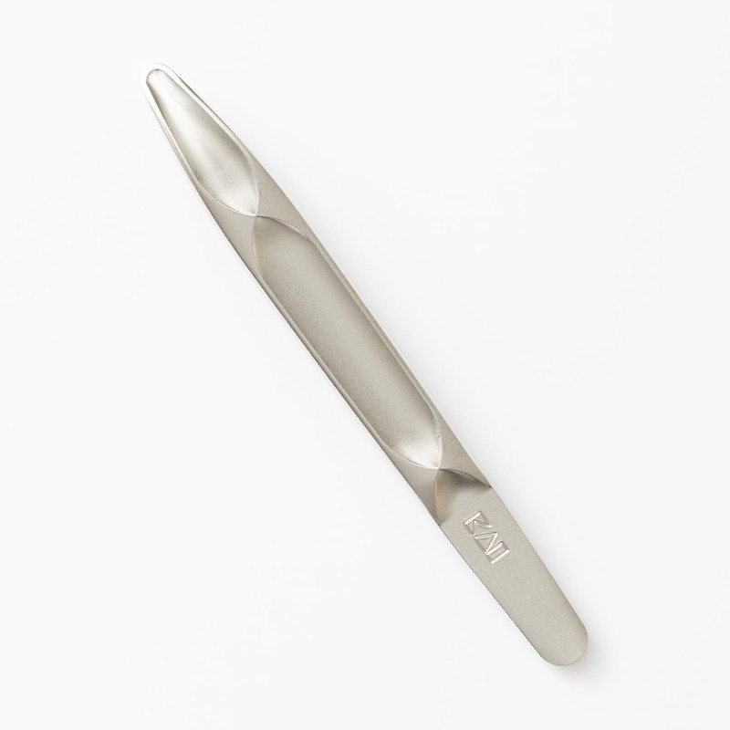 Kai Corporation KQ3211 Rounded Tip Tweezers, Gentle on Skin, Wide