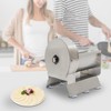 2 IN 1 Manual Electric Vegetable Slicer, Adjustable 0-12mm Commercial