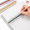 Scale Ruler, Plastic Triangular Scale, 30 cm Metric Scales 1:100