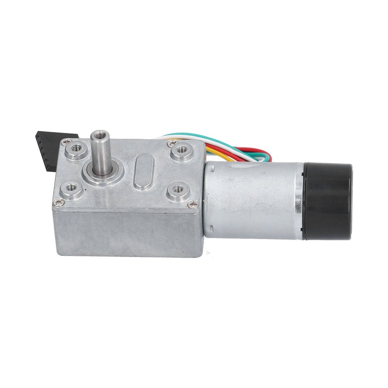JGY‑370 Encoder Reduction Motor Full Metal Worm Gear Motor with