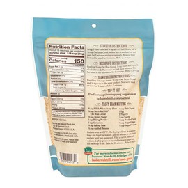 One 18 oz Bob's Red Mill Oat Bran Cereal