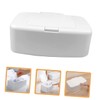 Baby Wipes Dispenser Plastic Organizer Box Storage Box Push Button