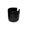 Mud Pie Kitchen Dish Bistro Sponge Holder Caddy, Black