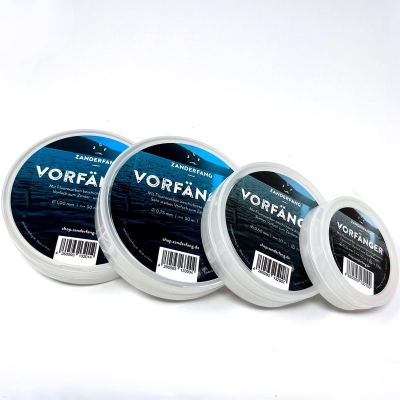 Zanderfang - Fluorocarbon Zander Leader - Fishing Line for Zander