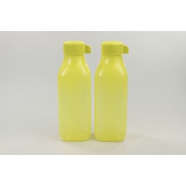 TUPPERWARE Eco 500 ml (2) Quader To Go Drinking Bottle Eco Bottle Lime 28914
