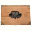 Jewelry Box Antique Lock Latch Hasp Hinges Handle Box Corner