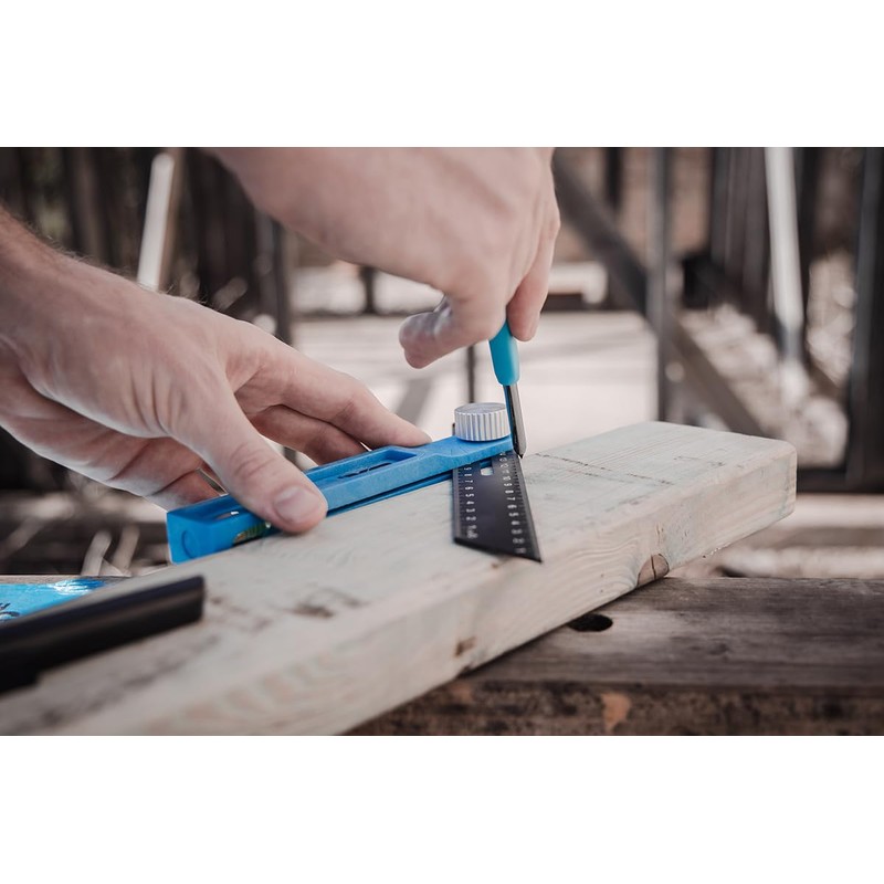 OX Tools Trade 200mm Sliding Bevel with Dual Axis Vials,