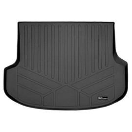 SMARTLINER Custom Fit Floor Liners - Fits 2014-2015 Kia Sorento (5 Passenger Models) - Cargo Trunk Liner Only - All Weather Floor Liners - Black