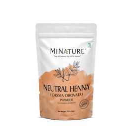 minature Pure Neutral Henna Powder(Cassia Obovata) |for Hair Conditioning| Adds no Colour to hair| 100% Herbal & Natural Scalp care mask |Unisex |227 gm(8 oz)