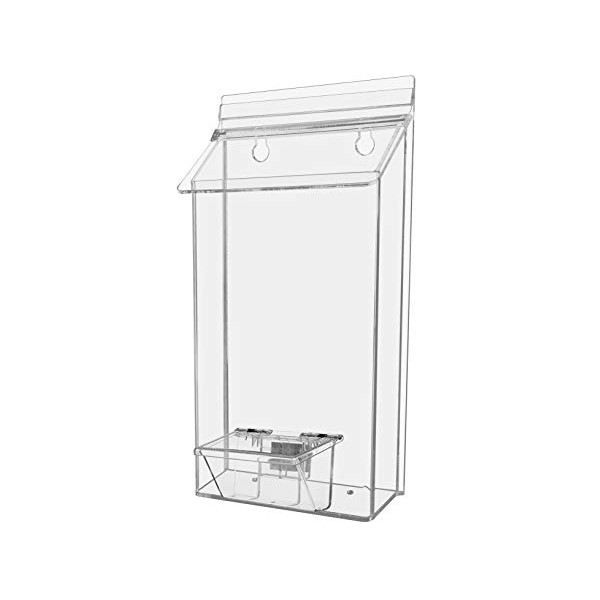 Marketing Holders 6"W x 10"H Outdoor Brochure Holder With Business