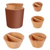 BOXOB 4pcs Wood Rim Cone Pottery Tool Set, 4 Sizes