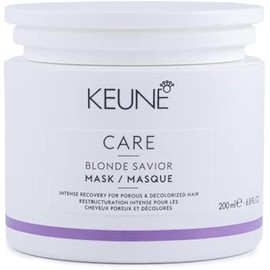 KEUNE Care Blonde Savior Mask, Intensive Repair & Moisturizing Treatment for Blonde & Bleached Hair, 6.8 Fl Oz