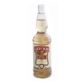 Lucky Tiger Barber Shop After Shave Bay Rum, Bay Rum 16 oz (Pack of 5)