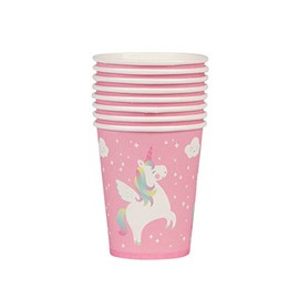 Set of 8 Rainbow Unicorn Paper Cups