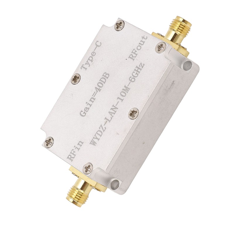 Low Noise Amplifier 40DB Gain 10M To 6GHz Precise Transmission