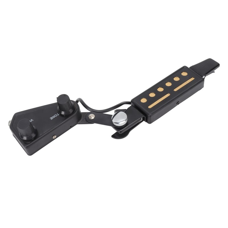 Soundhole Pickup Volume Tone Control 6 Hole Guitar Pickup for