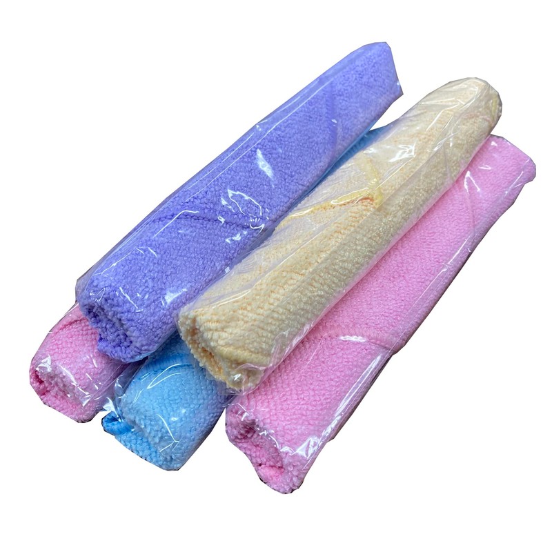 AISEN KFS44 Colorful Microfiber Cloth Removes Dirt With Just Water,