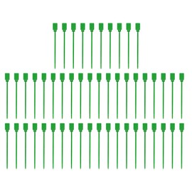 50Pcs RFID Tie Tag Anti Theft 915MHz PP Strong Sealing Tie Label for Clothes Cable Luggage