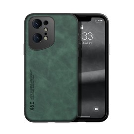 Kepuch Silklike Case for Oppo Find X5 Pro - Cover Bumper Built-in Metal Plate for Oppo Find X5 Pro - Green
