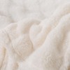 DJDEA Large Soft Fleece Throw Blanket White 127 * 153