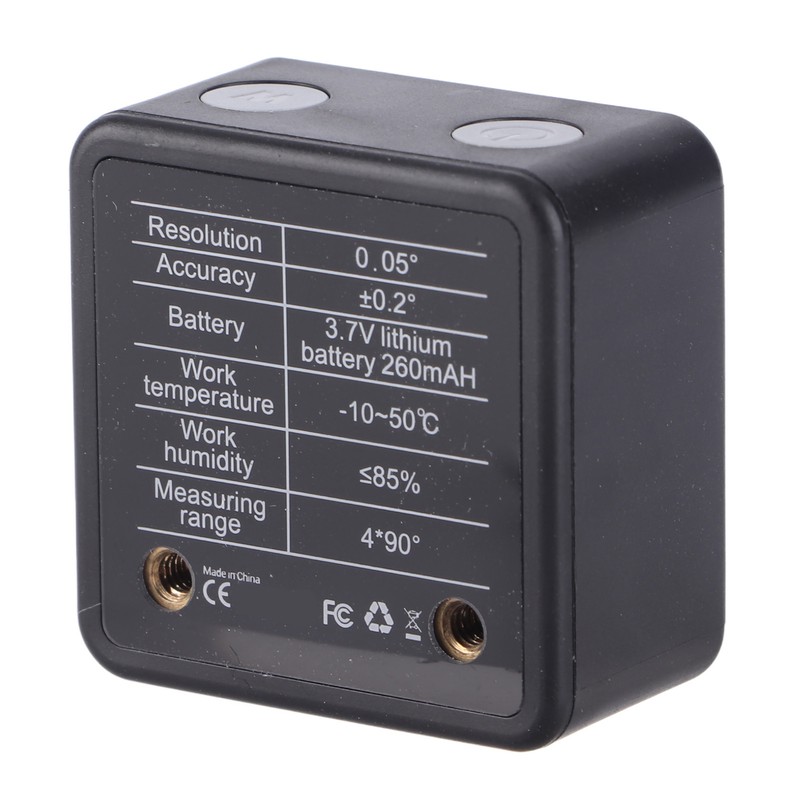 Angle Finder Digital Display Level Gauge BT Magnetic Inclinometer Tool