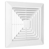 Aswalling Bathroom Exhaust Fan Cover with Springs Replacement Parts for