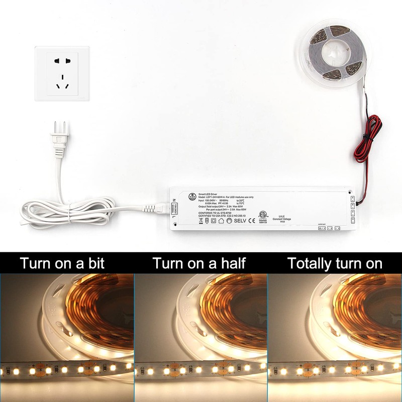 VST 60W LED Power Supply 100V-240V AC to 24V DC