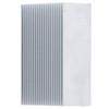 2Pcs Aluminum Electronic Radiators Fast Heat Dissipation Anti Oxidation Practicable