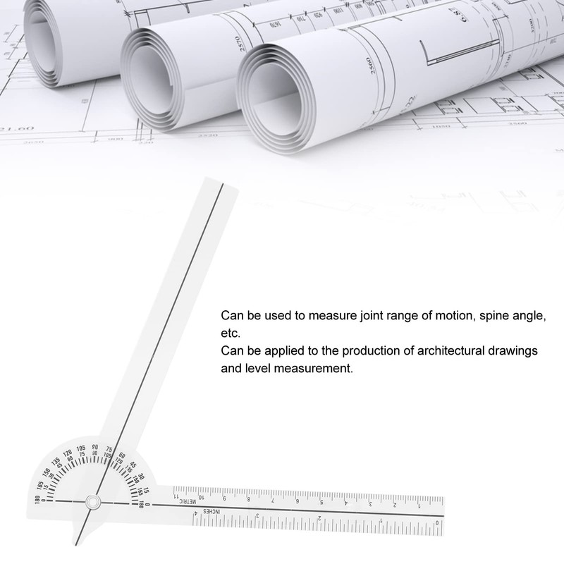 Finger Goniometer, Angle Protractor Ruler, Goniometer Joint Range Motion Protractor