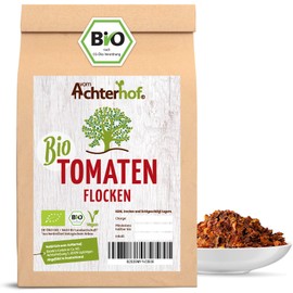 Tomato Flakes Dried Organic | 250g | 100% Tomatoes without Additives | Pizza Spice