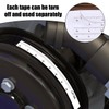 4pcs Harmonic Balancer Timing Tape for Engines, 5.25" to 8.00"