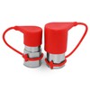 Flat Face High Flow Skid Steer Hydraulic Quick Connect Couplers/Couplings