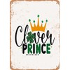 7 x 10 METAL SIGN - lover Prince - Vintage