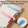 6Pcs Automatic Bookmark, Silicone Book Marks for Reading Women, Men,