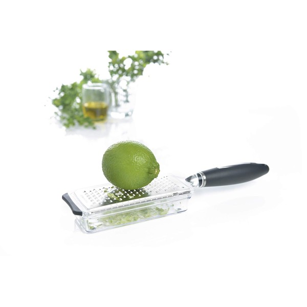 Mastrad F21955 Grater Zester Plastic Black 29.7 x 7.5 x