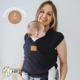 Baby Sling for Newborn to Toddler - Stretchy Baby Wraps, Safety Tested, Hands-Free Baby Carry Bag