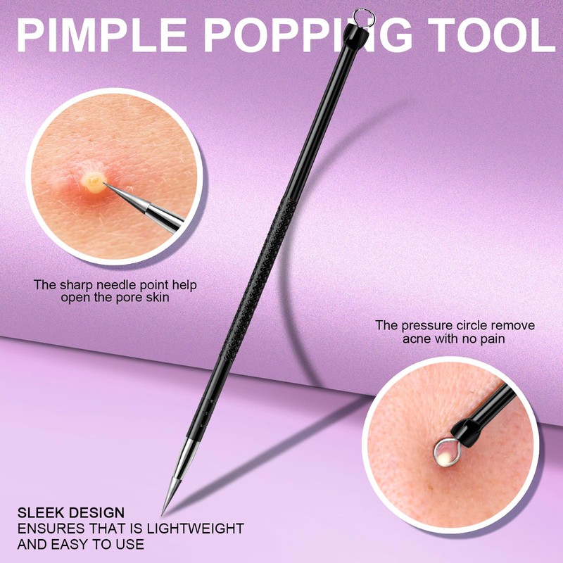 Teenitor Pimple Extractor Tool Comedone Extractor Acne Tool Blackhead Removal