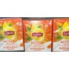 LIPTON REFRESH ORANGE FLAVORED HERBAL TEA 3 Boxes = 84