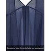 Moss Rose - Kimono de playa para mujer, de gasa