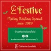 Catherine Lansfield Christmas Holly and Mistletoe Embroidered Cotton 32x220 cm