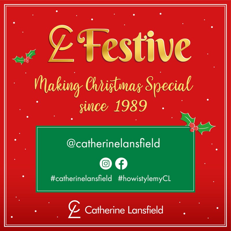 Catherine Lansfield Christmas Holly and Mistletoe Embroidered Cotton 32x220 cm