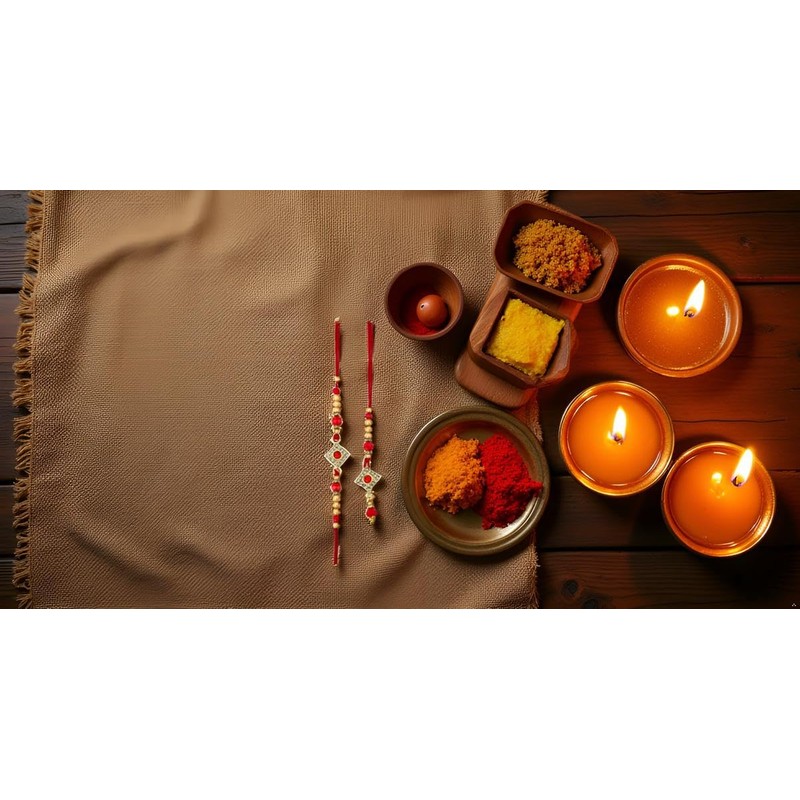 Estilo indio Rakshbandhan