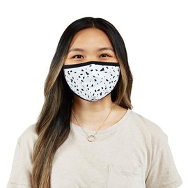 Safe + Mate x Case-Mate - Mascarilla de tela - Lavable y reutilizable - Adulto S / M - Algodón - con filtro - Manchas