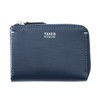 TKW-1090123-041 Con [Takeokikuchi] Yoke L-Shaped Zipper Coin Purse, navy