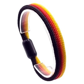 JoJewelry Mixed Nations Fan Bracelet Gift Box, Stainless Steel