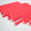 Bright Red Paper Straws (8mm x 200mm) - Pack Size