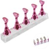 Acrylic Nail Display Stand, Nail Holder Magnetic Nail Tip Practice